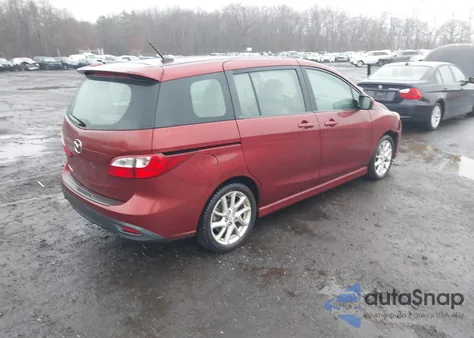 2012 Mazda Mazda5 Grand Touring from USA, damaged, VIN JM1CW2DL0C0123104